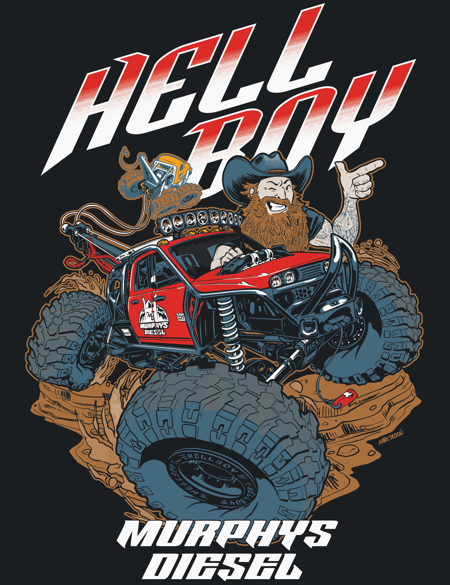 Hell Boy Coloring Page Download