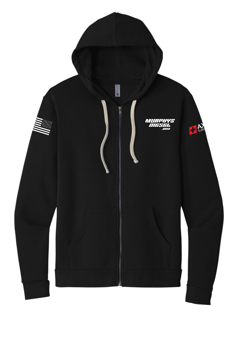 Next level 2025 zip up hoodie