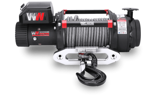 T1000 18,000lb Severe Duty 12v Electric Winch - Synthetic Rope