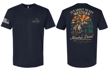 Bout To Get Western Shirt