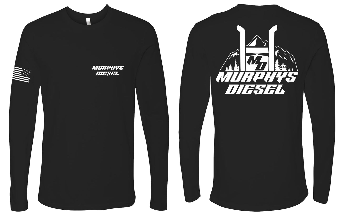 Mountain Logo Next Level Long Sleeve