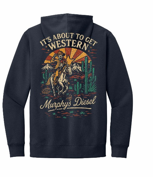 About To Get Western Pullover