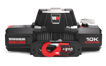Gladiator V2 F-Type 10,000lb 12v Electric Winch - Synthetic Rope