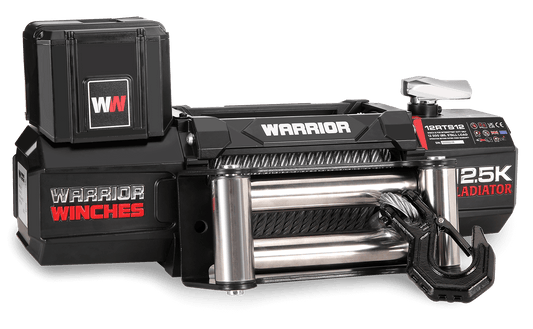 Gladiator R-Type 12,500lb 12v Electric Winch - Steel Rope