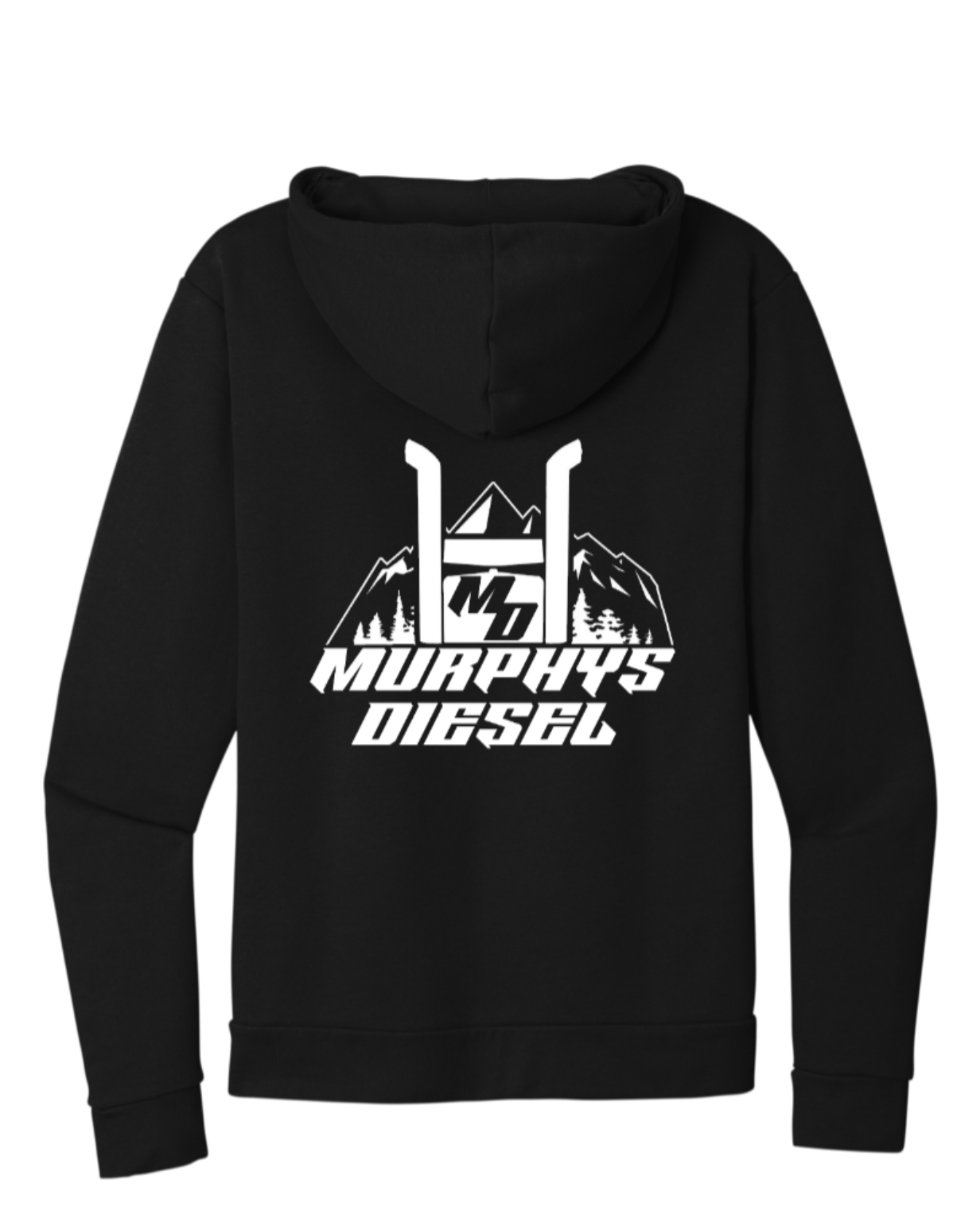 Murphys Diesel Heavy Weight Sportek Zip Up Hoodie